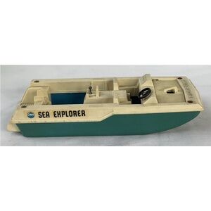 Fisher Price - 1976 Adventure Series People Deep Sea Explorer Speed Boat